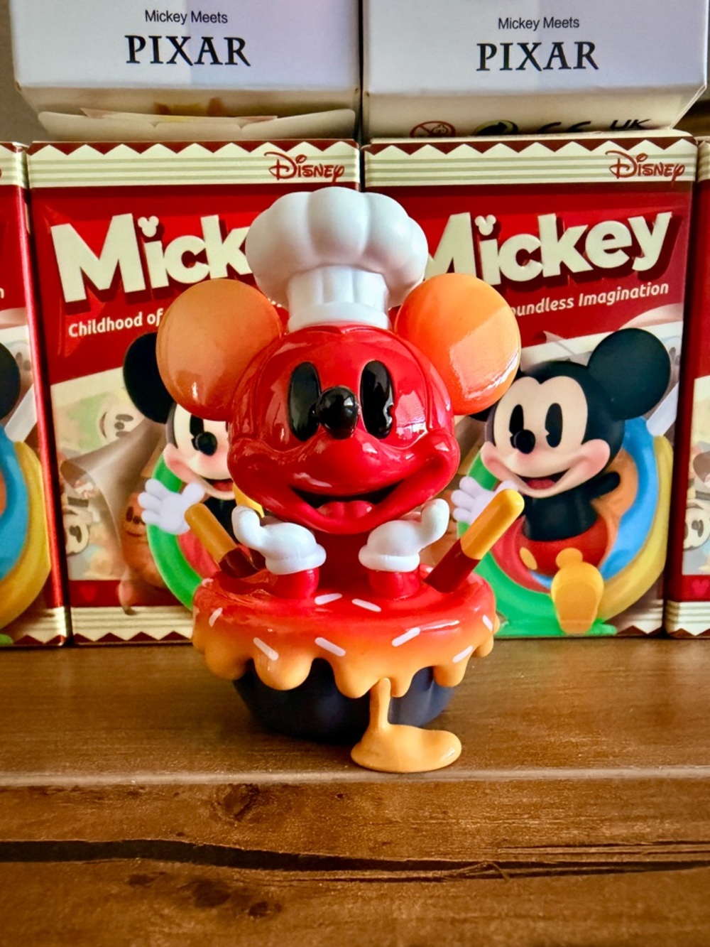 Pop Mart Mickey Childhood of Boundless Imagination (Opened) - Volcano Cake